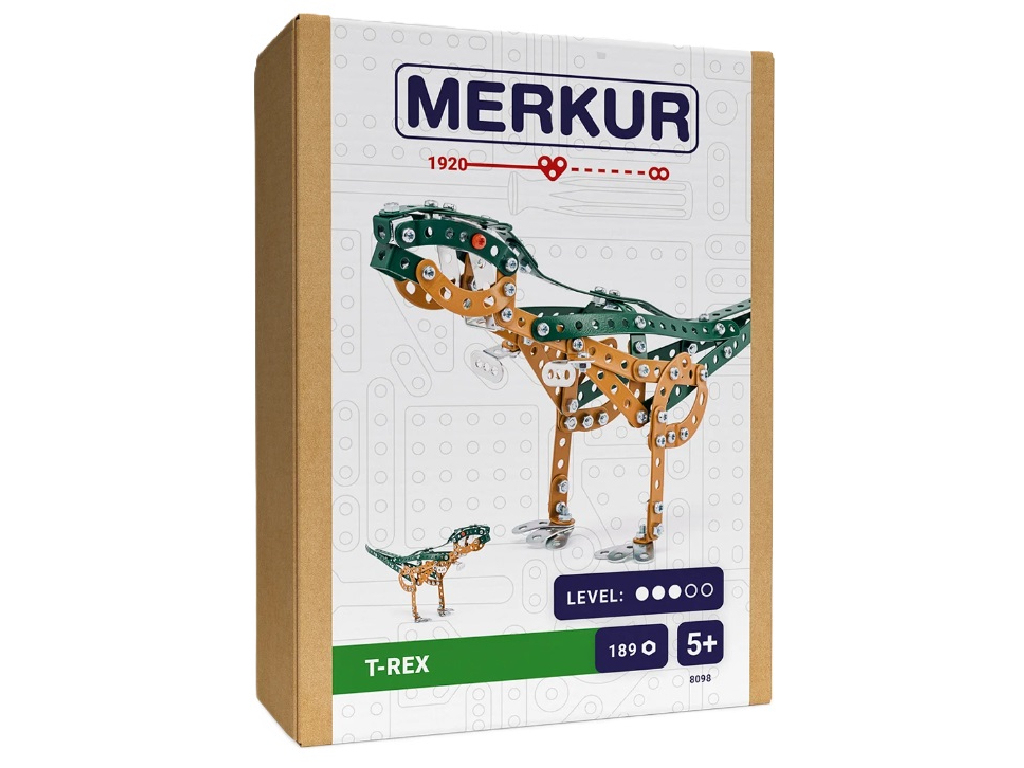 Merkur stavebnica - DINO - Tyranosaurus Rex, 189 dielov