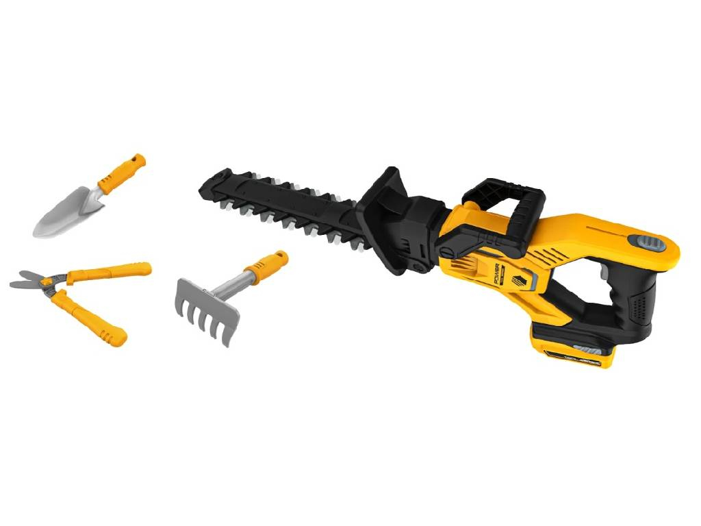 Nožnice na živý plot s príslušenstvom detské Power Tools