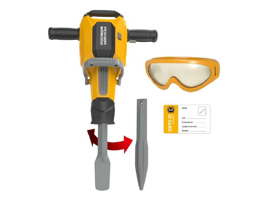Sbíjačka búracie kladivo set detský Power Tools