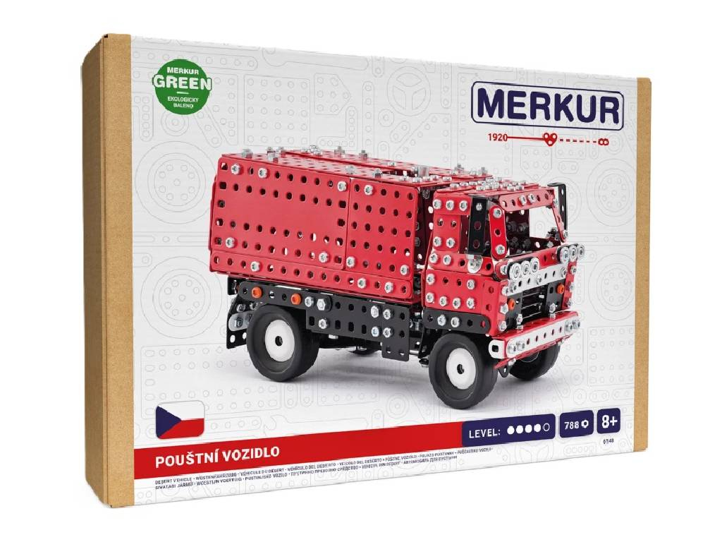 Merkur stavebnica - Púštne vozidlo 4x4