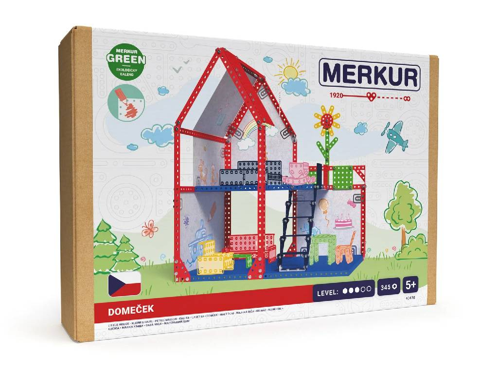 Merkur stavebnica - Domček pre bábiky