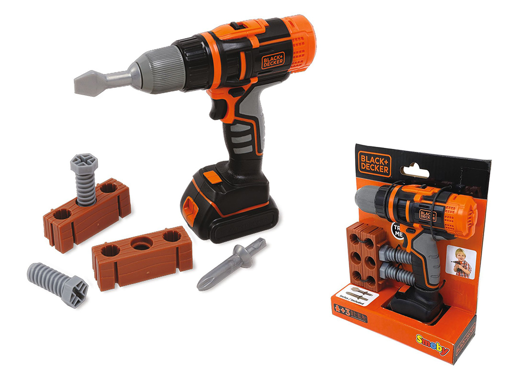 Black & Decker detská mechanická aku vŕtačka/skrutkovač