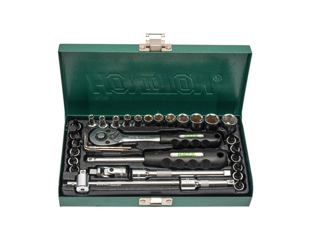 Gola sada 1/4", 33 dielov, HONITON