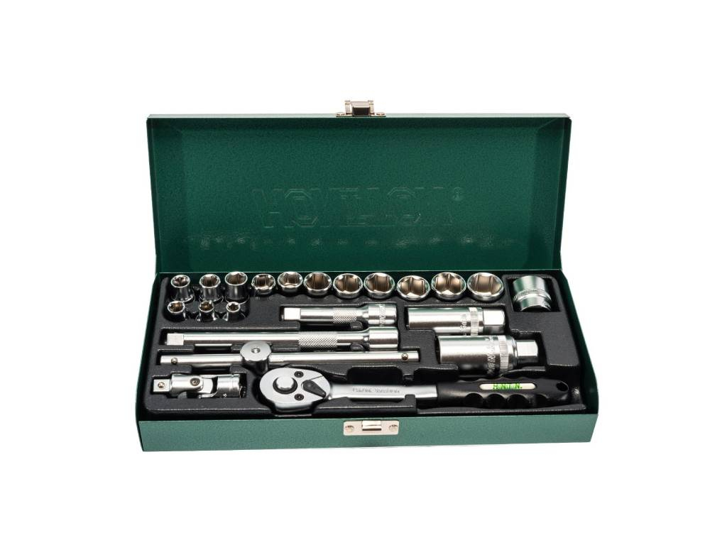 Gola sada 3/8", 22 dielov, HONITON