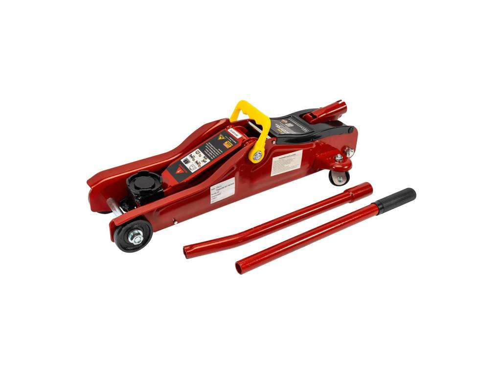 Zdvihák hydraulický pojazdný, nízky profil, prenosný, 2 t, XTLINE