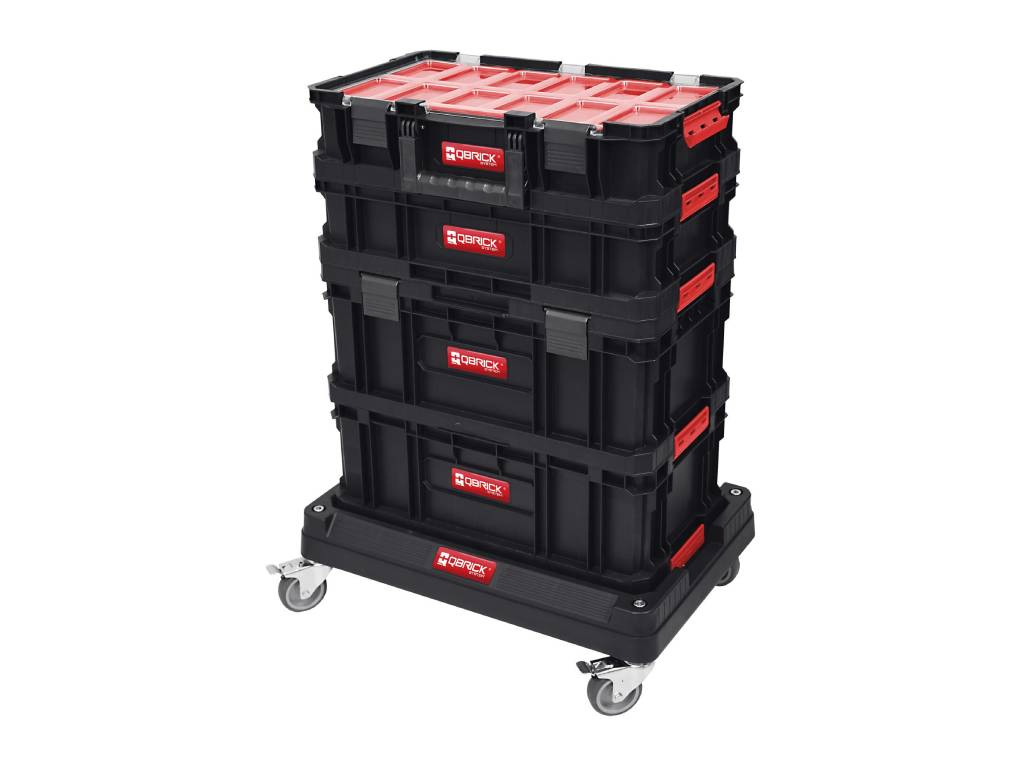 Set boxov Qbrick TWO Cart s podvozkom 7v1, QBRICK