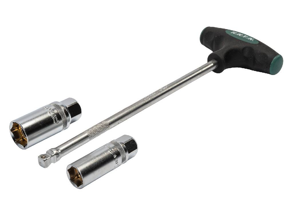 T-kľúč na sviečky magnetický 3/8", HONITON
