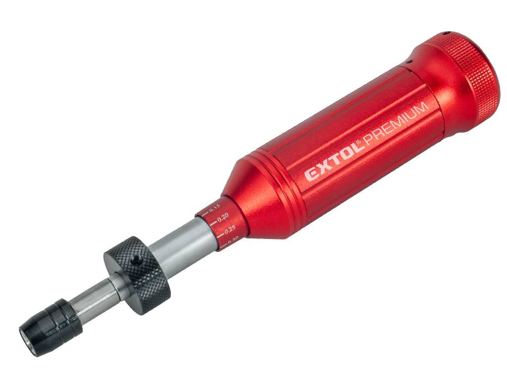 Skrutkovač momentový na hroty, 1/4", EXTOL PREMIUM