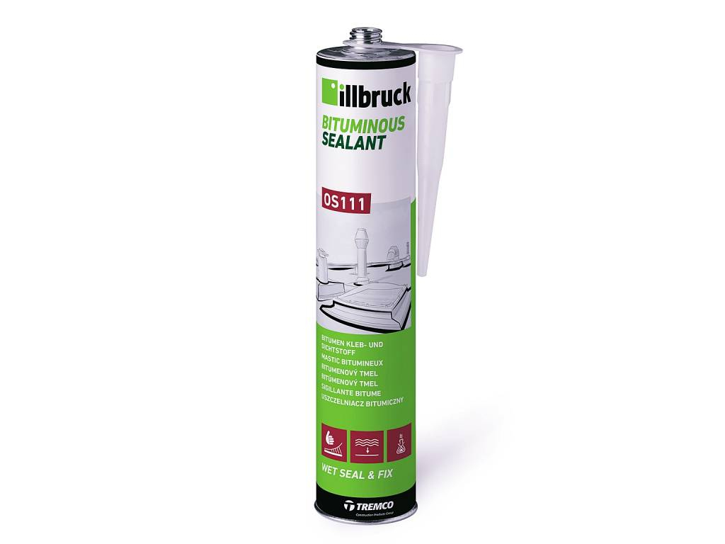Tmel plastoelastický bitúmenový, BITUMINOUS SEALANT, Illbruck OS111