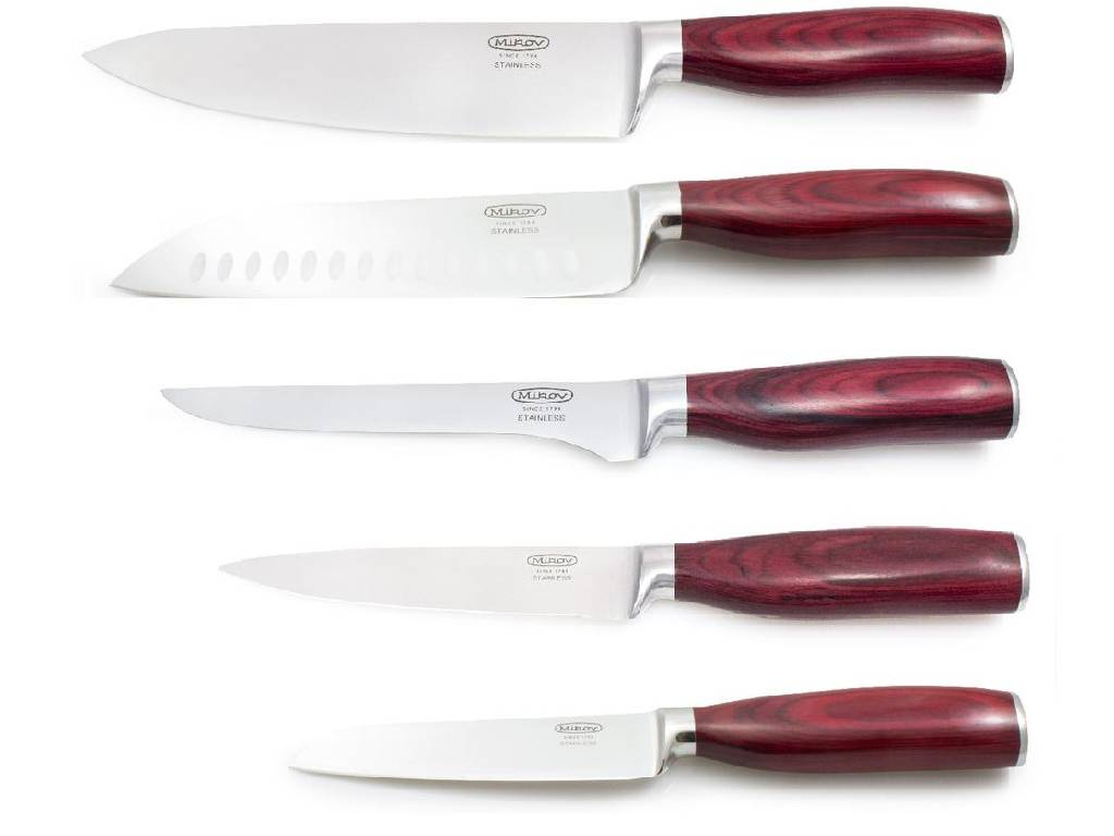 Set kuchynských nožov, RUBY CHEF, Mikov