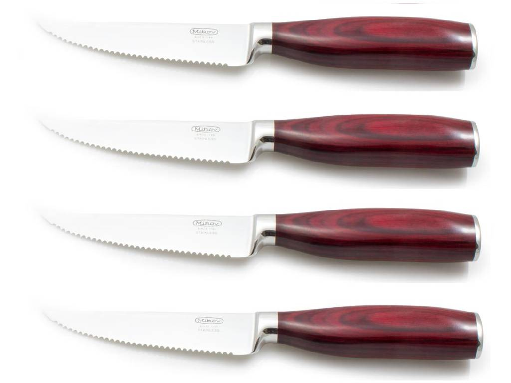 Set kuchynských nožov, RUBY STEAK, Mikov