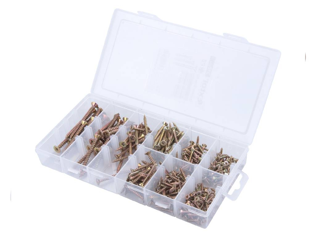 Sada skrutiek PZ do dreva 9 rozmerov, EXTOL CRAFT