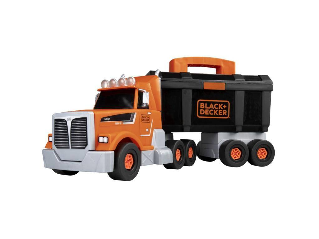 Black & Decker kamión s detským náradím a vŕtačkou