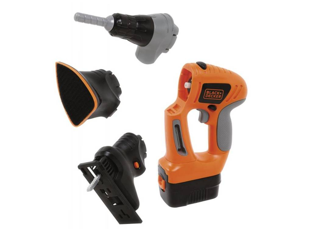 Black & Decker Quattro detské náradie, batérie