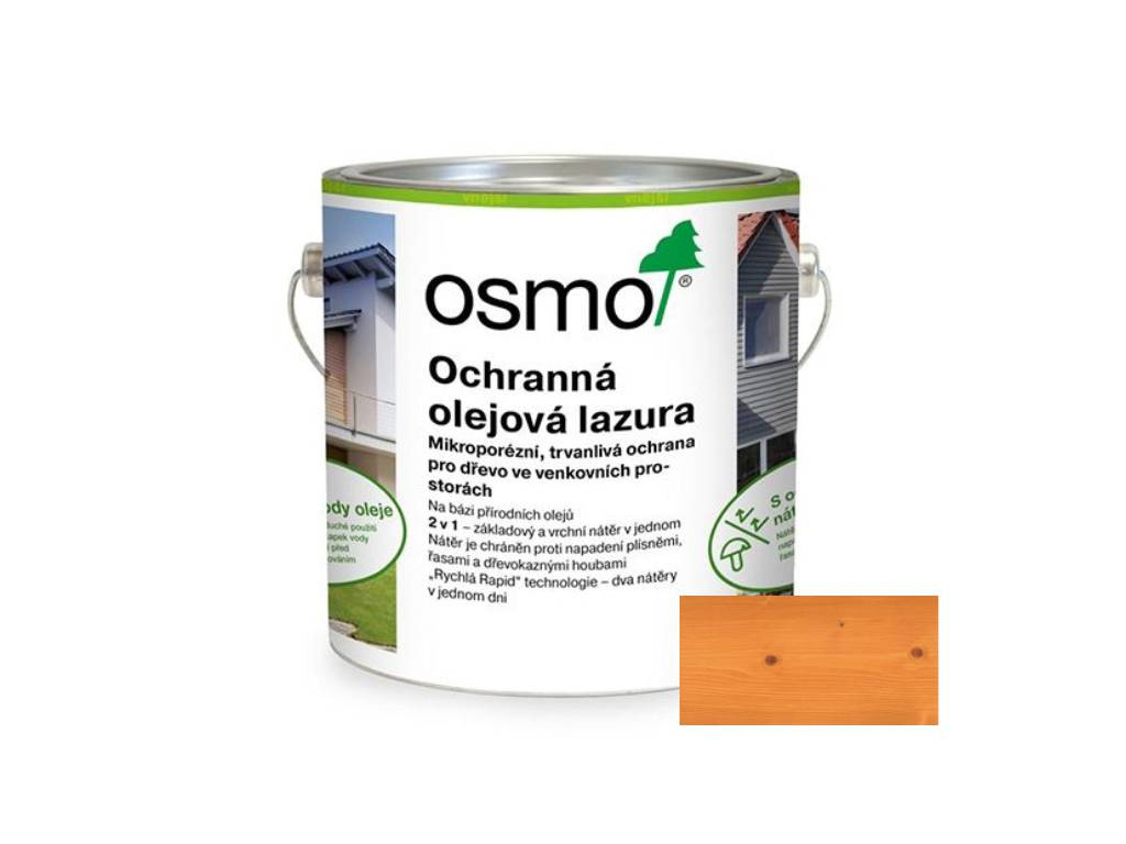 Olejová lazúra ochranná, Oregon Pine 731, OSMO
