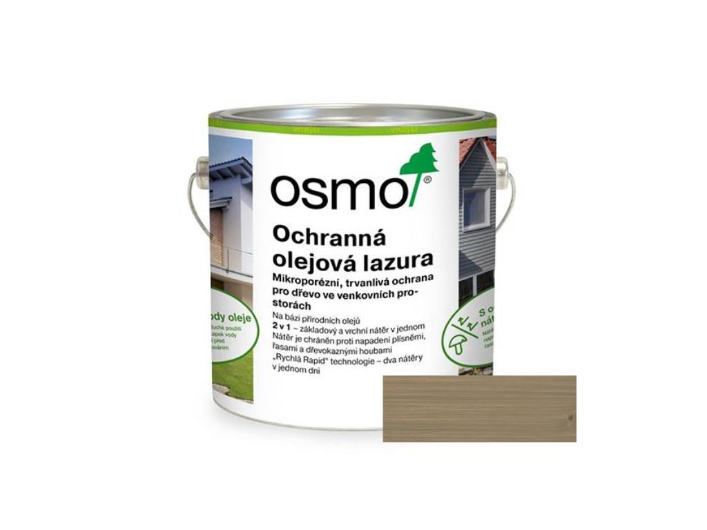 Olejová lazúra ochranná, Basalt sivá 903, OSMO