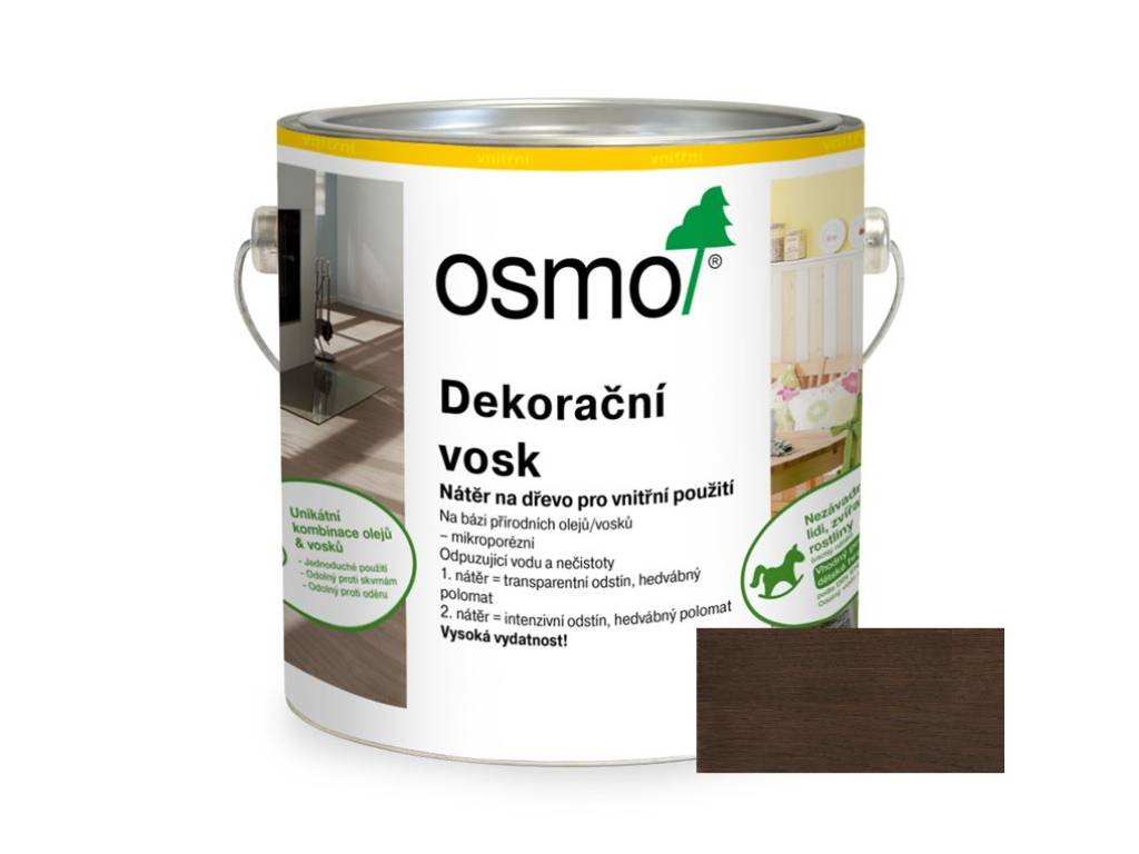 Vosk dekoračný transparentný Eben 3161, OSMO