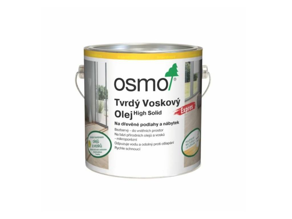 Olej tvrdý voskový matný EXPRES 3362, OSMO