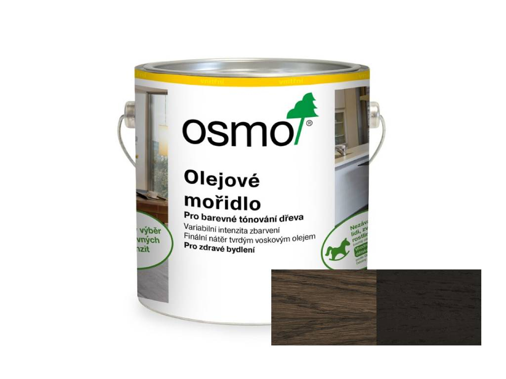 Moridlo olejové čierna 3590, OSMO