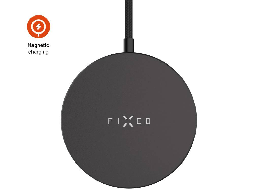 Bezdrôtová nabíjačka FIXED MagPad Slim s Qi2, podporou MagSafe, 15W