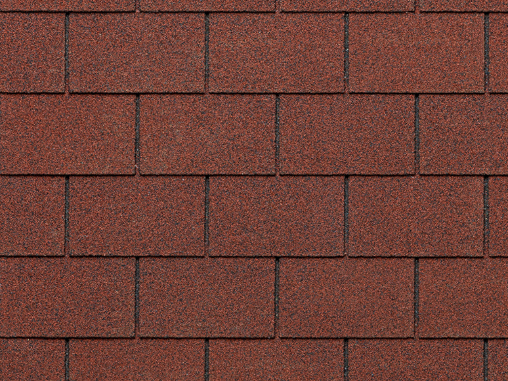 Šindeľ strešný, ECO ROOF Rectangular, 013 MIXED RED, Tegola