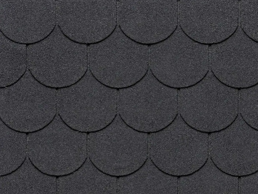 Šindeľ strešný, TOP SHINGLE TRADITIONAL, 060 BLACK, Tegola