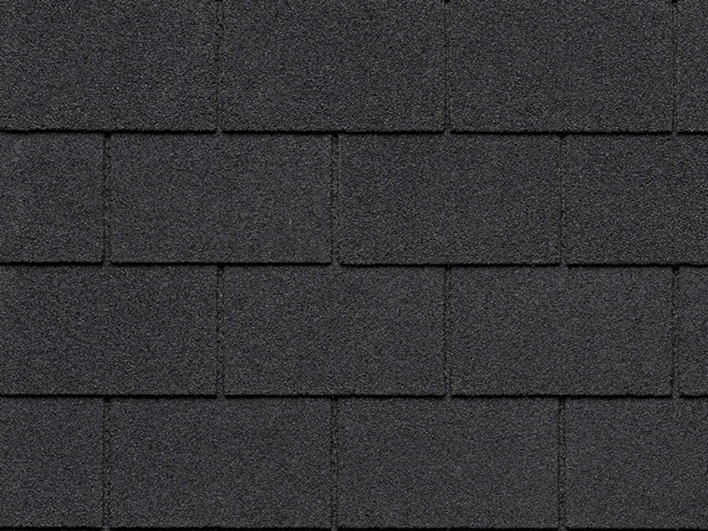 Šindeľ strešný, TOP SHINGLE RECTANGULAR, 060 BLACK, Tegola