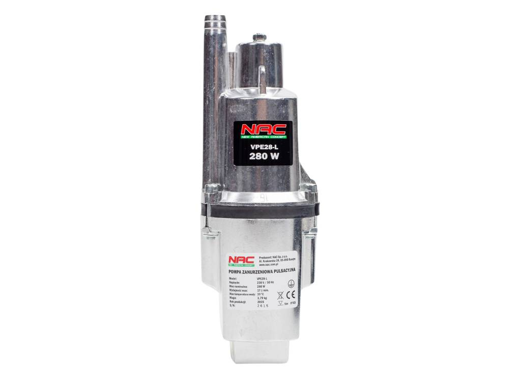 Čerpadlo ponorné VPE28-L,1 020 l/h, NAC