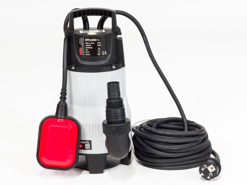 Čerpadlo ponorné kalové SPE100D-L, 16 000 l/h, NAC