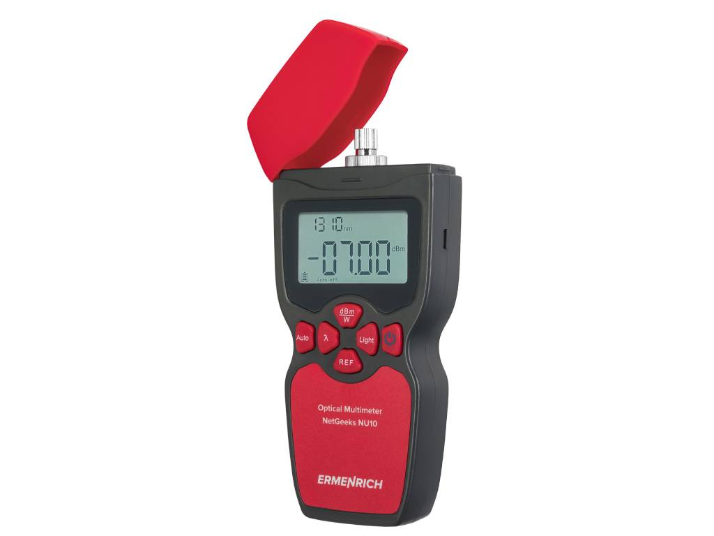 Optický multimeter NetGeeks NU10, –50 až +26 dBm, Ermenrich