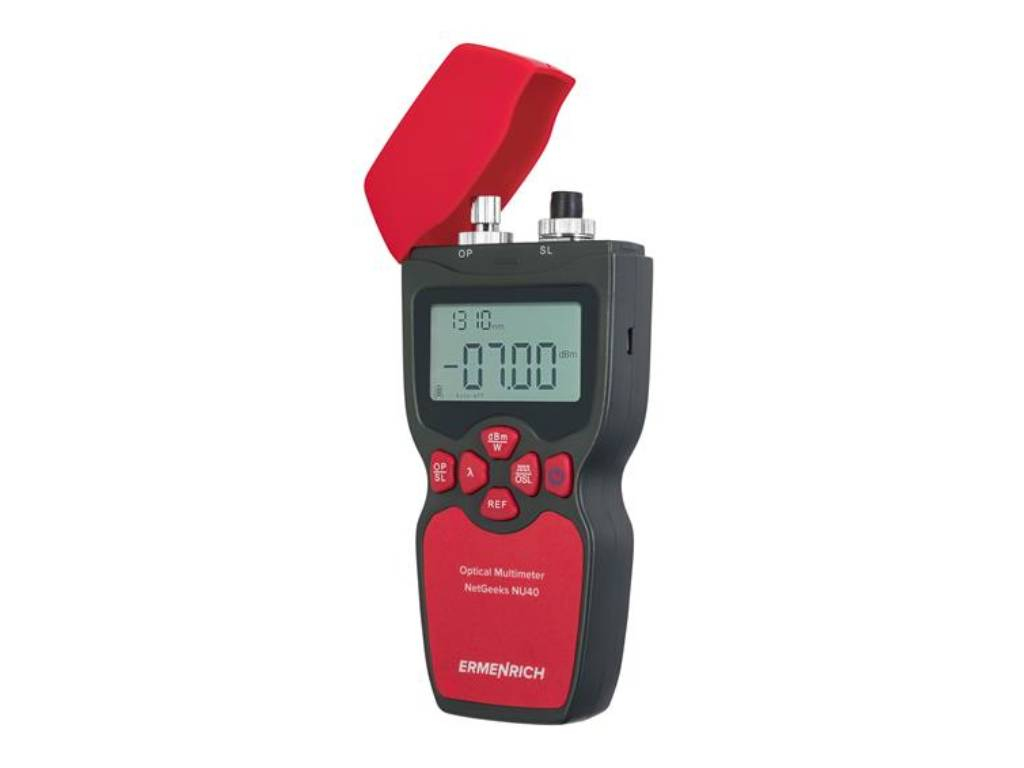 Optický multimeter NetGeeks NU40, –50 až +26 dBm / svetelný zdroj, Ermenrich