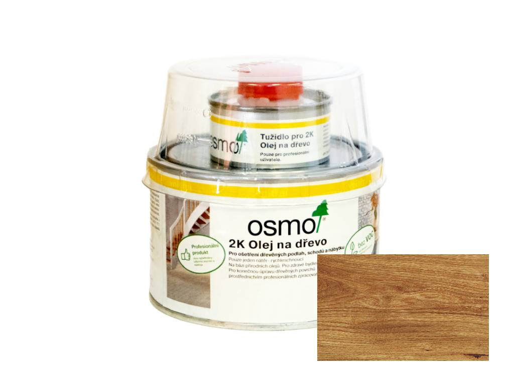 Olej na drevo matný 2K 6100, OSMO