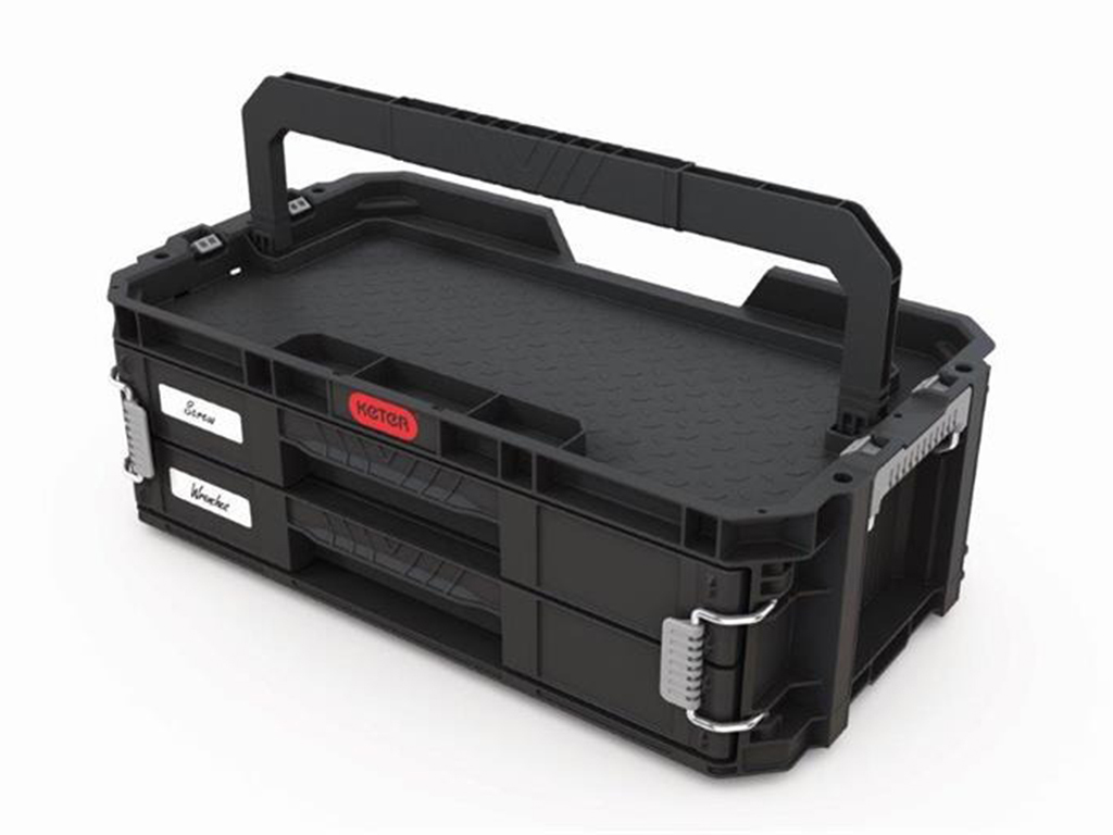 Box na náradie so 2 zásuvkami Connect 2, Keter
