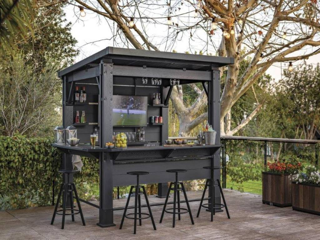 Záhradný altánok Bar Gazebo, Keter