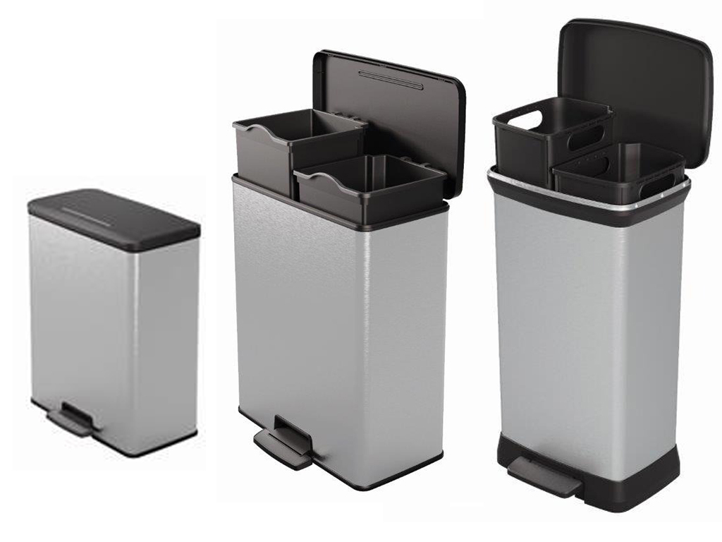 Odpadkový kôš Deco Bin Duo, Curver