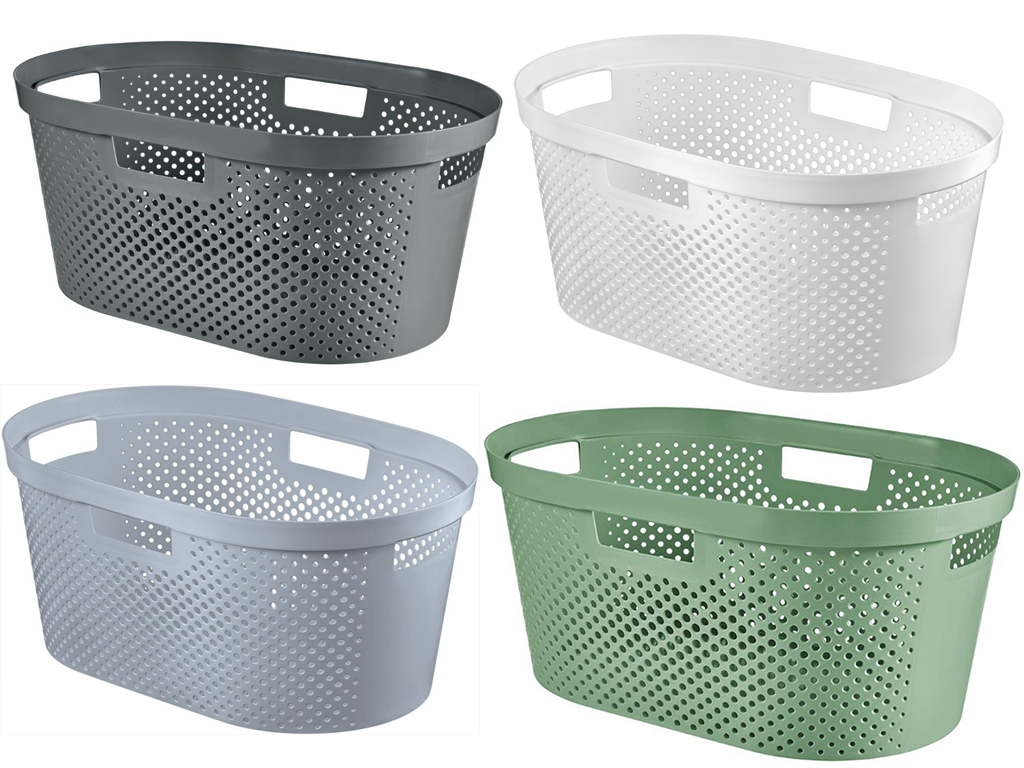 Kôš na bielizeň Infinity Dots, 40 l, Curver