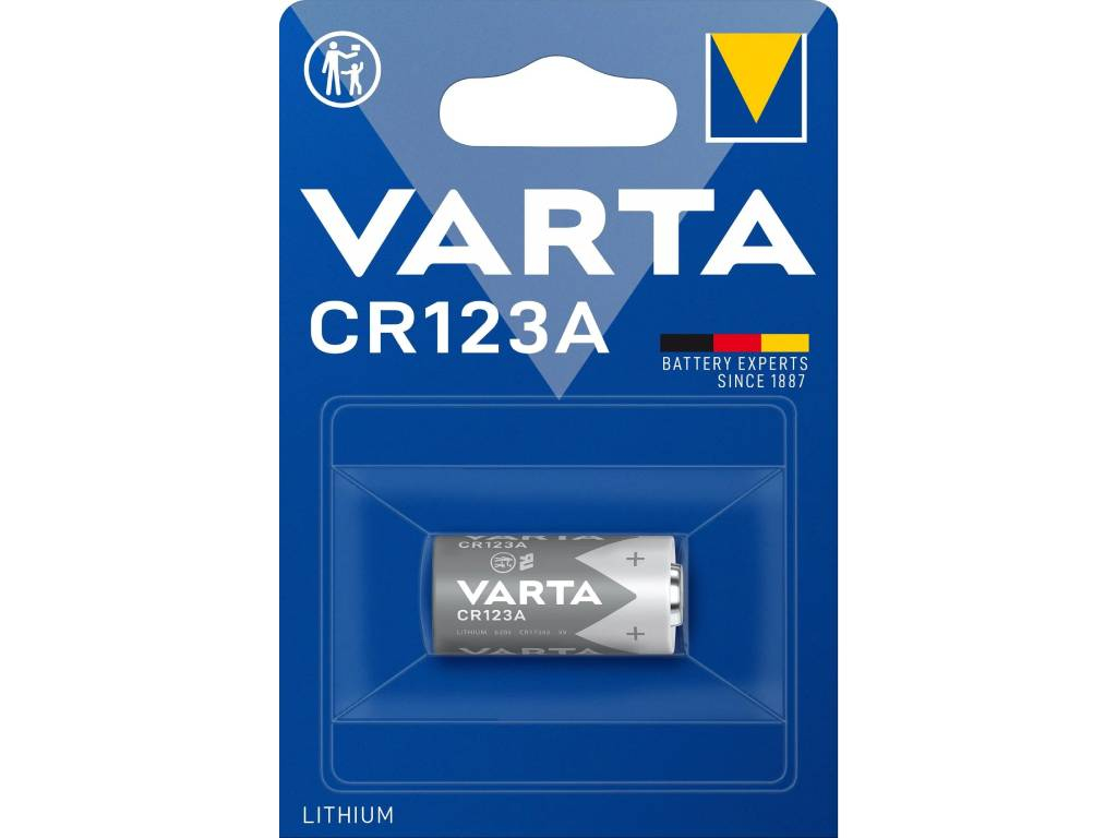 Lítiová batéria Varta CR123A