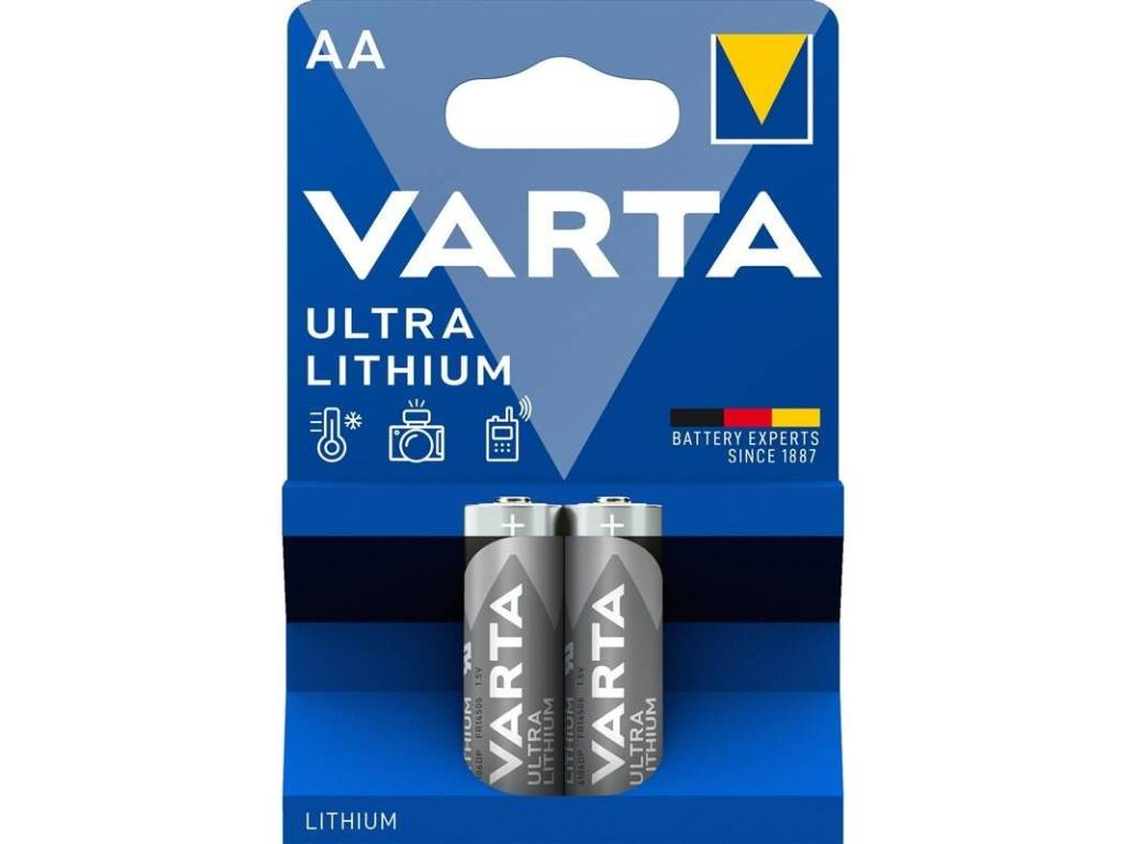 Lítiová tužková batéria Varta Ultra AA