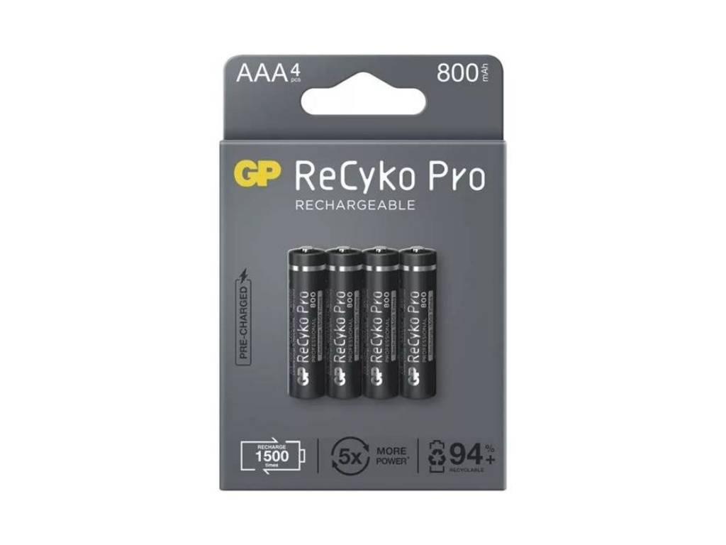 Nabíjateľná mikrotužková batéria GP ReCyko+ Pro R3 AAA