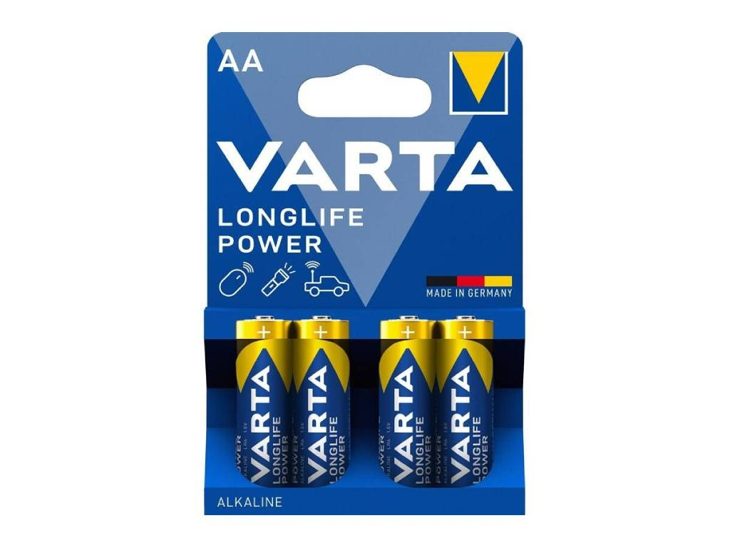 Alkalická tužková batéria Varta Longlife Power LR6 AA