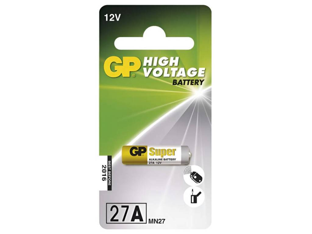 Alkalická batéria GP 27A (12V)