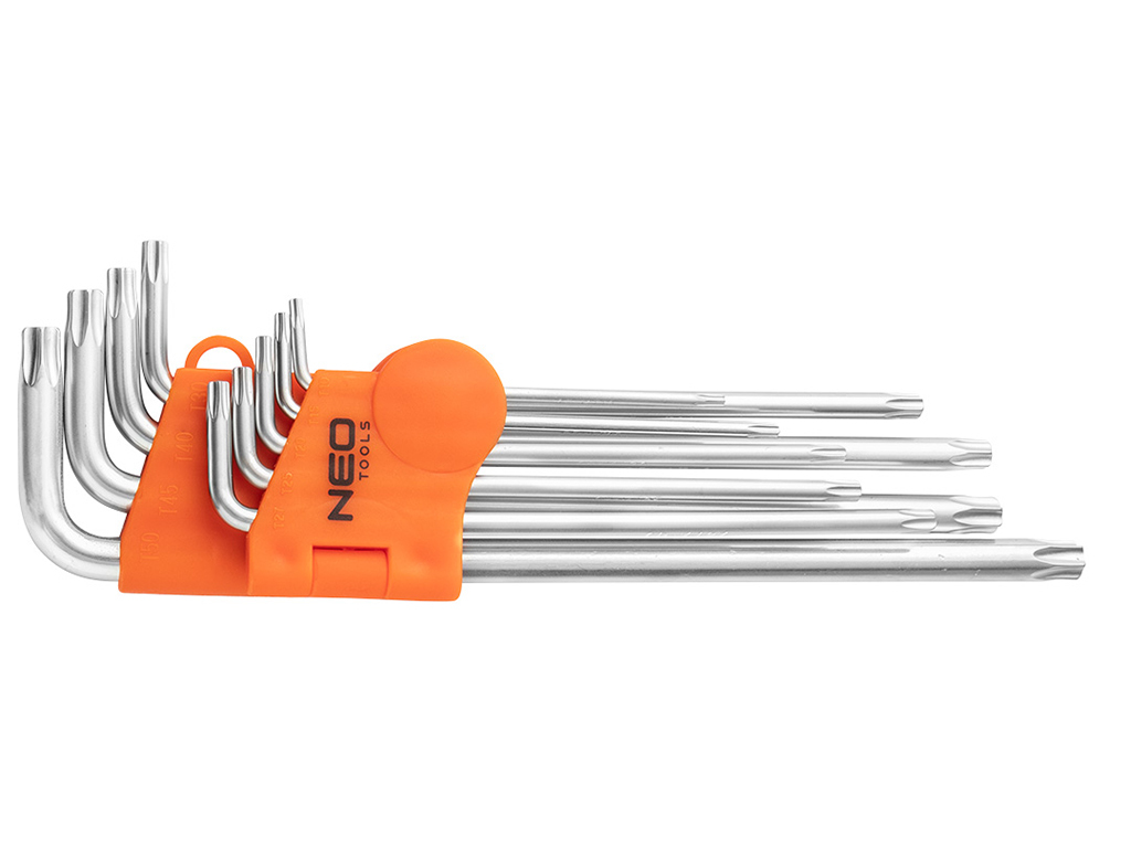 Sada TORX kľúčov, NEO tools