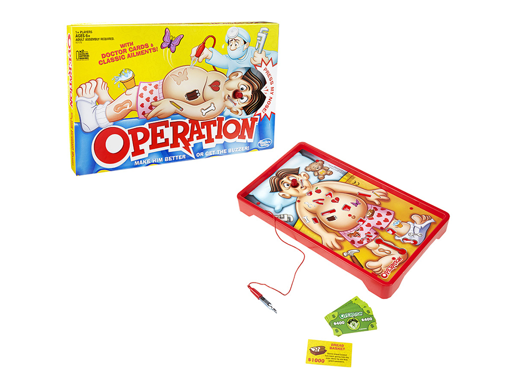 Spoločenská hra pre deti Operácia