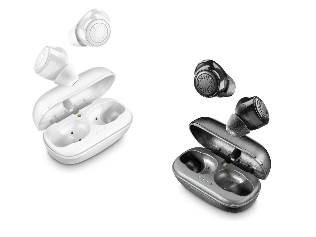 True wireless slúchadlá Cellularline PETIT s nabíjacím puzdrom