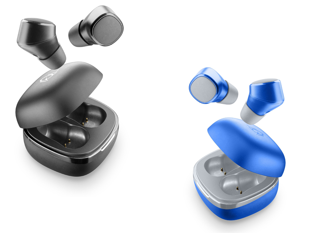 True wireless slúchadlá Cellularline Evade s nabíjacím puzdrom