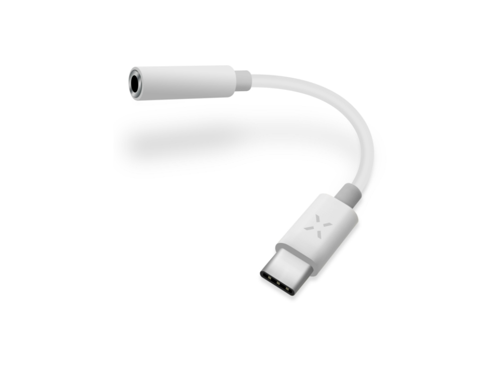 Redukcia FIXED LINK pre pripojenie slúchadiel z USB-C na 3,5mm jack s DAC čipom