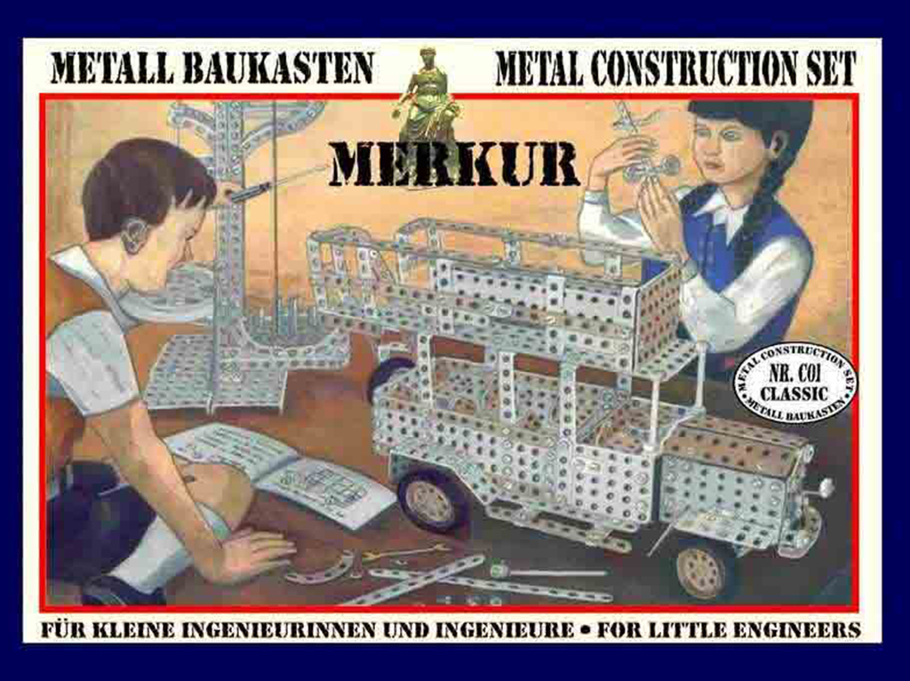 Merkur stavebnica Classic C01, 929 dielov