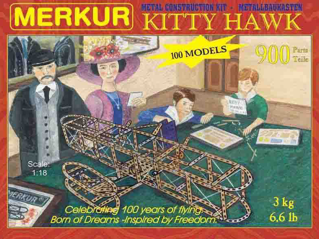 Merkur stavebnica Kitty Hawk