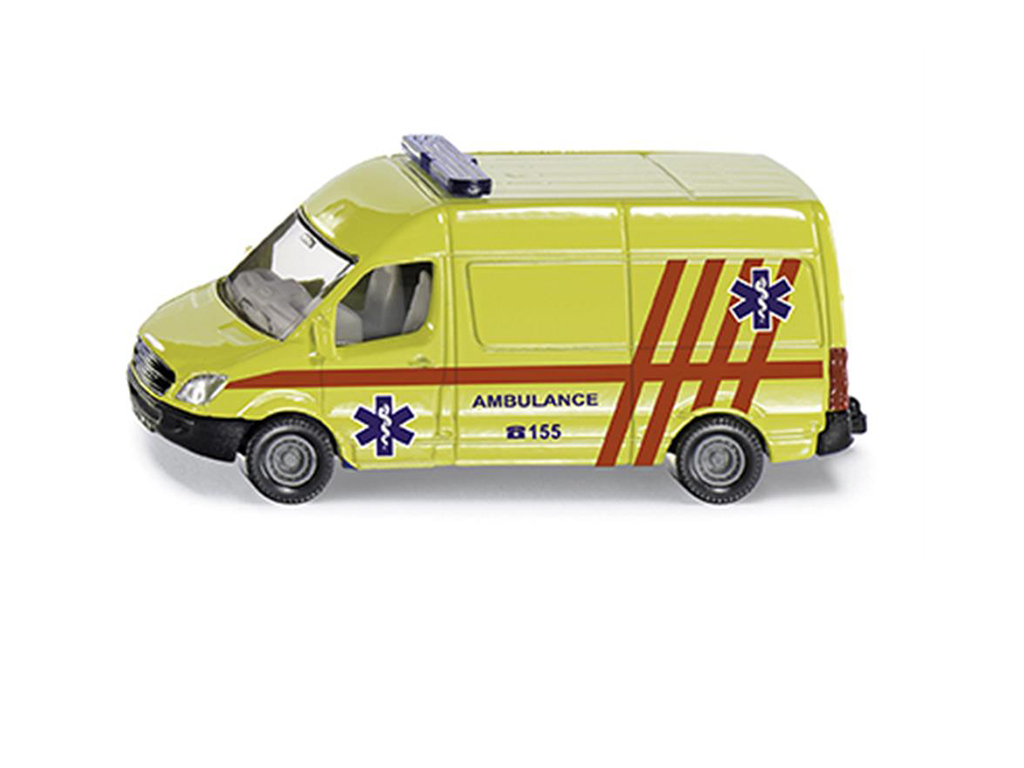 SIKU česká verzia - ambulancia dodávka