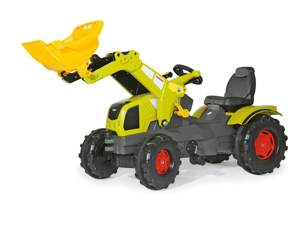 Šliapací traktor Farmtrac Claas Axos s predným nakladačom